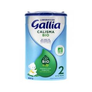 Gallia Calisma 2ème Âge 6-12 Mois Bio 800 g - Boîte 800 g - Publicité