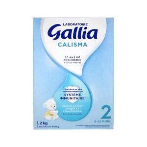 Gallia Calisma 2eme Âge 6-12 Mois 1,2 kg - Boîte 2 sachets de 600 g