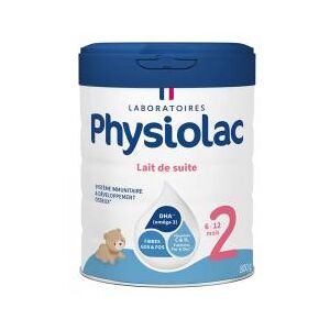 Physiolac 2 6 à 12 Mois 800 g - Boîte 800 g