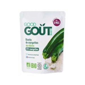 Good Goût Risotto de Courgettes au Chèvre dès 8 Mois Bio 190 g - Sachet 190 g