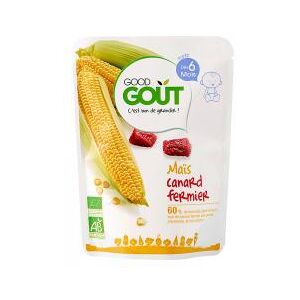 Good Goût Maïs Canard Fermier dès 6 Mois Bio 190 g - Sachet 190 g