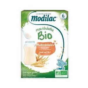 Modilac Céréales Bio Multi Céréales 250 g - Boîte 250 g