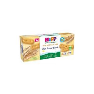 HiPP Mon Goûter Plaisir Mon Premier Biscuit dès 6 Mois Bio 180 g - Boîte 4 sachets de 8 biscuits