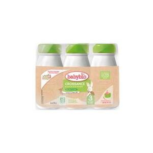 Babybio Croissance Liquide - Formule au Lait de Vache Français - Pack 6 bouteilles de 25 cl