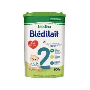 Bledina Bledilait 2eme Âge 900 g de 6 a 12 Mois - Boîte 900 g