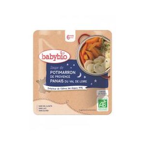 Babybio Sachet Soupe de Potimarron & Panais Biologique Dès 6 Mois 190 g - Sachet 190 g