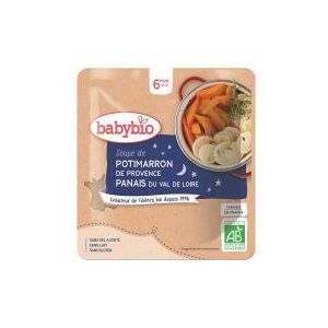 Babybio Sachet Soupe de Potimarron & Panais Biologique Dès 6 Mois 190 g - Sachet 190 g - Publicité