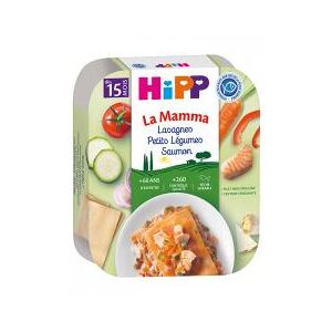 HiPP La Mamma Lasagnes Petits Légumes Saumon dès 15 Mois 250 g - Plat 250 g - Publicité