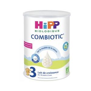 HiPP Combiotic 3 Croissance de 10 Mois à 3 Ans Bio 800 g - Boîte 800 g - Publicité