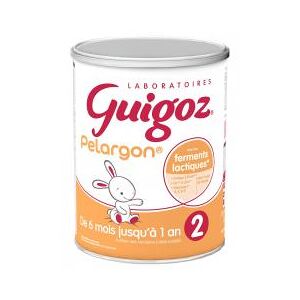 Guigoz Pelargon Lait 2eme Âge Des 6 Mois Jusqu'a 1 An 780 g - Pot 780 g