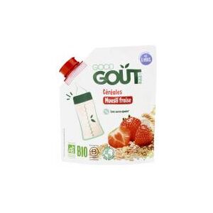 Good Goût Muesli Fraise dès 6 Mois Bio 200 g - Sachet 200 g - Publicité