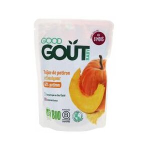 Good Goût Tajine de Potiron et Boulgour dès 8 Mois Bio 190 g - Sachet 190 g