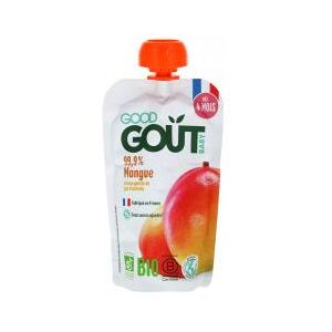 Good Goût 99,9% Mangue dès 4 Mois Bio 120 g - Gourde 120 g