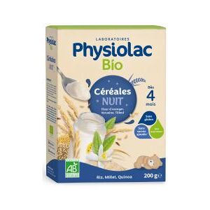 Physiolac Bio Céréales Nuit 200 g - Boîte 200 g - Publicité