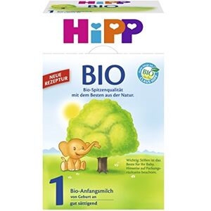 HiPP Bio 1 lait initial dès la naissance, paquet de 4 (4 x 600g) - Publicité