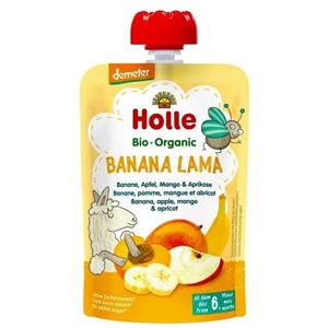 Holle Gourde Bio Banane Pomme Mangue Abricot 6m+ 100g - Publicité