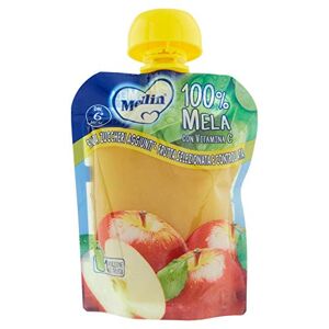 Mellin snack with 100% apple 90 g - Publicité