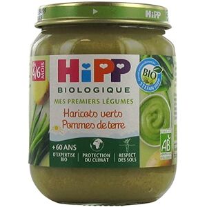 HiPP Mes Premiers Légumes Haricots Verts Pommes de Terre dès 4/6 Mois Bio 125 g - Publicité