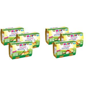 HiPP Biologique P'tits Veggies 2 Variétés dès 8 Mois 6 Paquets de 2 Pots de 190g - Publicité