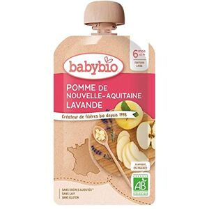 Babybio Pomme de Nouvelle-Aquitaine Lavande - Publicité