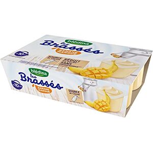 Blédina Brassés pour Bébé dès 10 Mois Banane Mangue Dès 10 Mois Lot de 6x95g - Publicité