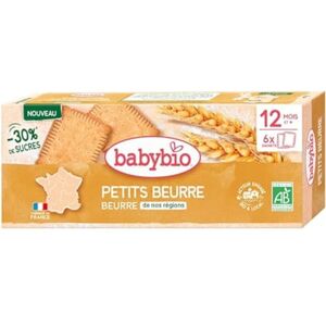 Babybio Petits Beurre Farine de France 12+ mois BIO 120g - Publicité