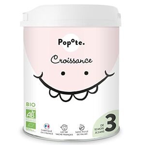 Popote Lait infantile 3ème âge  Croissance 800g dès 10/12 mois à 3 ans - Publicité