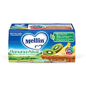 Mellin homogénéisés Taste 6 pots banane Kiwi x100g - Publicité