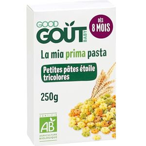 Good Goût Petites Pâtes Étoiles Tricolores Dès 8 Mois Fondantes Fabriquées En Italie Cuisson 11 Min 250g - Publicité