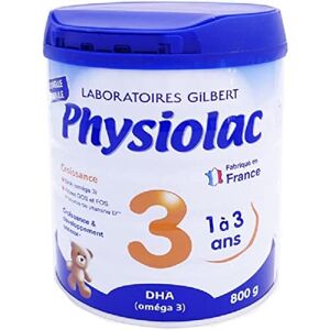 Physiolac Croissance 3 1 à 3 ans 800 g - Publicité