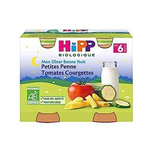 HiPP Petit pot : Petites pennes-Tomates-Courgettes dès 6 mois - Publicité