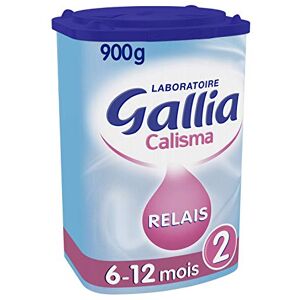 Laboratoire Gallia Calisma Lait bébé Relais 2ème âge en poudre de 6 à 12 mois 900 g Lot de 3 - Publicité