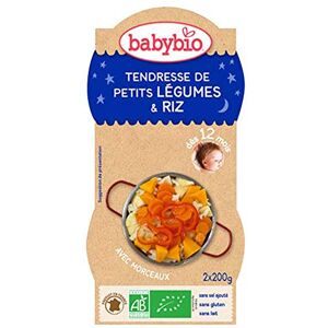 Babybio Bol nuit, légumes riz Le bol de 400g - Publicité