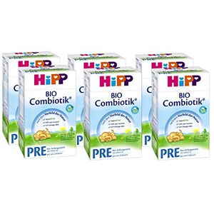 HiPP Bio Combiotik Pré de la naissance, paquet de 6 (6 x 600g) - Publicité