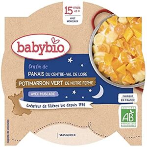 Babybio Bonne Nuit Assiette Gratin de Panais Potimarron du Val de Loire 15 Mois et + , BIO 260 g - Publicité