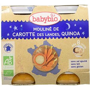 Babybio Pots Mouliné de Carotte des Landes/Quinoa 400 g - Publicité