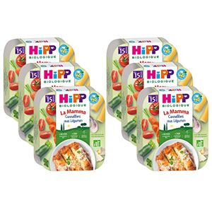 HiPP Biologique Cannelloni aux Légumes dès 15 mois 6 assiettes de 250g - Publicité