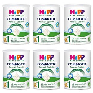 HiPP Biologique Lait 1 Combiotic Formule Epaissie 800 g Lot de 6 - Publicité
