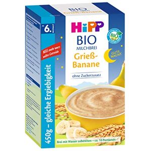 HiPP Banane à la semoule de gruau  Good Night 450g, 3 Pack (3 x 450g) - Publicité