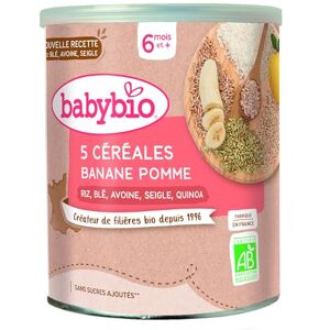 Babybio Céréales 3 fruits avec Quinoa Bio 220 g 6+ Mois BIO - Publicité