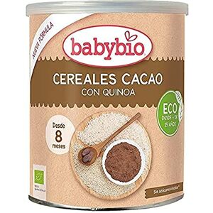 Babybio Bouillie de céréales au cacao 220 g de poudre - Publicité