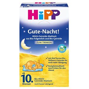 HiPP Bonne Nuit lait-céréales bio repas dès 10 mois, 500g - Publicité