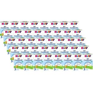 HiPP Bio Combiotik 3 lait de suite dès 10 mois, Big Box, 40 x 600g (24KG) - Publicité