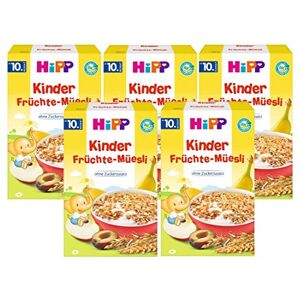 HiPP Kinder fruit muesli, à partir du 10ème mois, 5er (5 x 200g) - Publicité