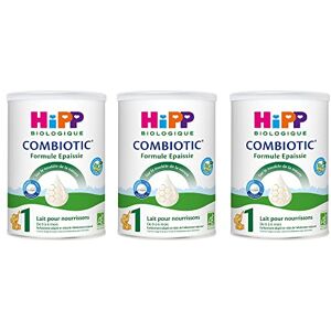 HiPP Biologique Lait 1 COMBIOTIC Formule épaissie boîte 800g Lot de 3 Blanc - Publicité