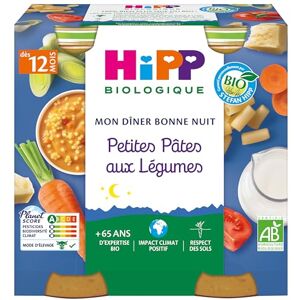 HiPP Petit pot : Petites pâtes aux légumes dès 12 mois - Publicité