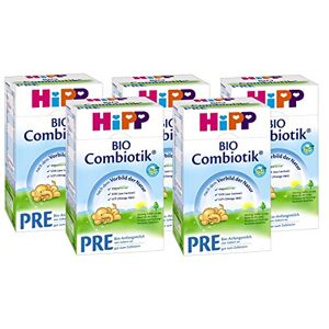 HiPP Bio Combiotik Pré de la naissance, paquet de 5 (5 x 600g) - Publicité