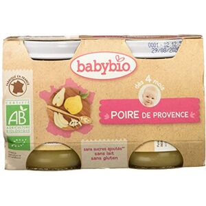 Babybio Pots Poire de Provence 260 g - Publicité