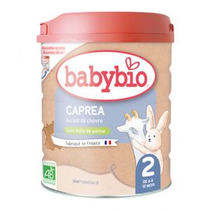 Babybio caprea 2 lait de chèvre 2ème âge 800g - Publicité