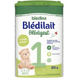 Blédina Blédilait Blédigest 1 lait infantile de 0 à 6 mois 820gr - Publicité